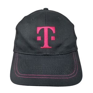 T-Mobile Tuesdays Strapback Trucker Hat Black OSFA Adjustable Embroidered